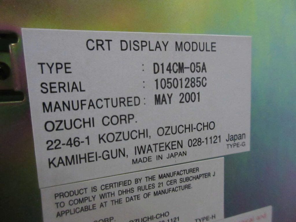 MÀN HÌNH CRT FANUC D14M-05A
