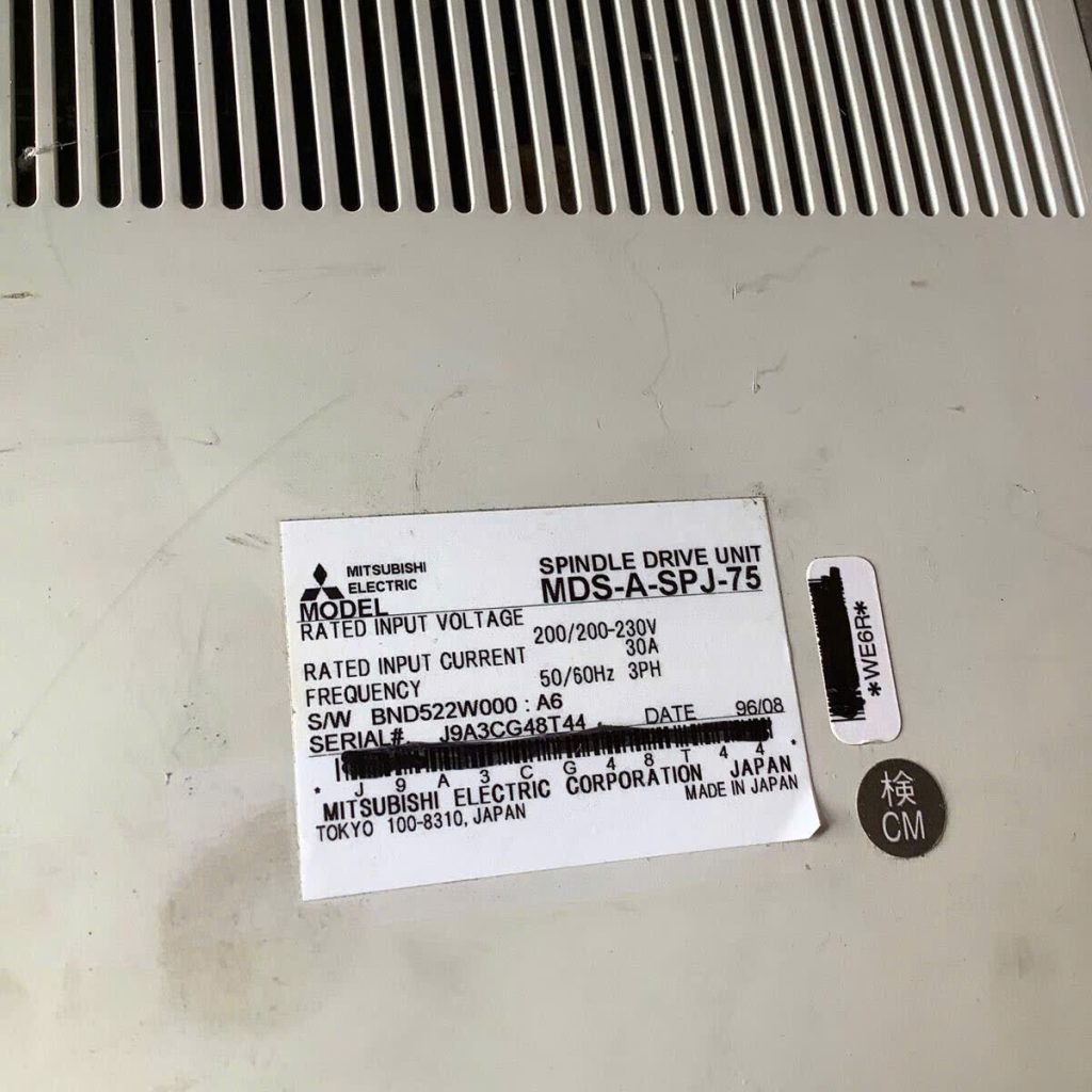 Spindle Drive Unit Mitsubishi MDS-A-SPJ-75
