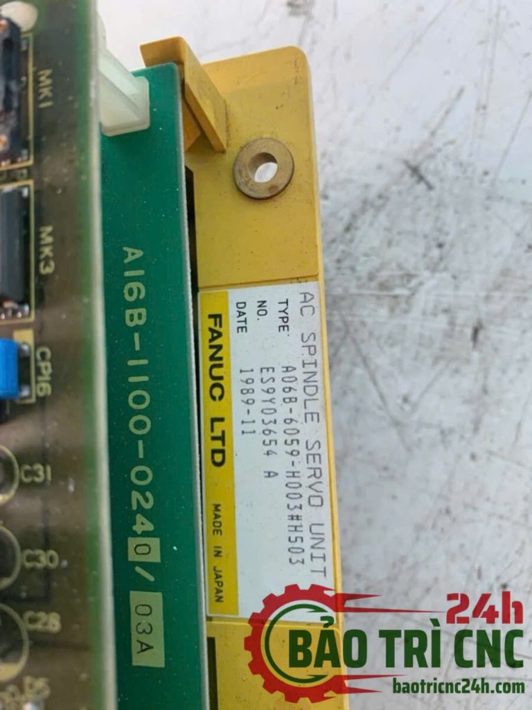 Bộ Servo Spindle Fanuc A06B-6059-H003#H503