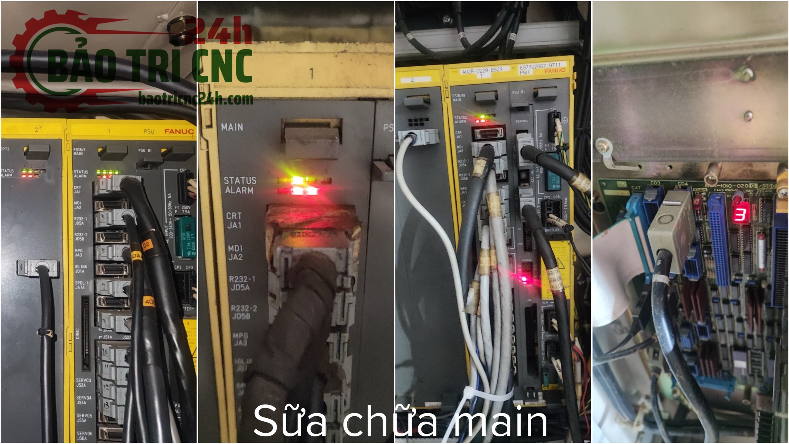 sửa chữa bo mạch Fanuc