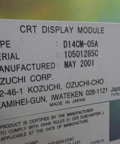 MÀN HÌNH CRT FANUC D14M-05A