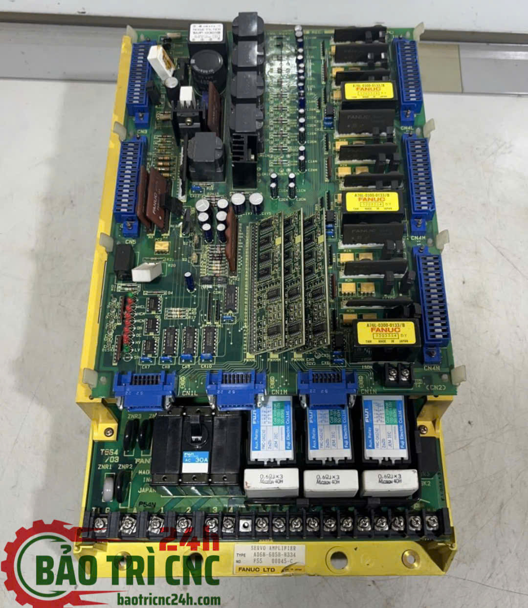 68720c599a9015ce4c81 Bộ khếch đại Servo Fanuc A06B-6058-H334