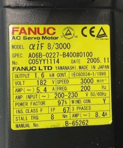 AC SERVO FANUC A06B-0227-B400#0100