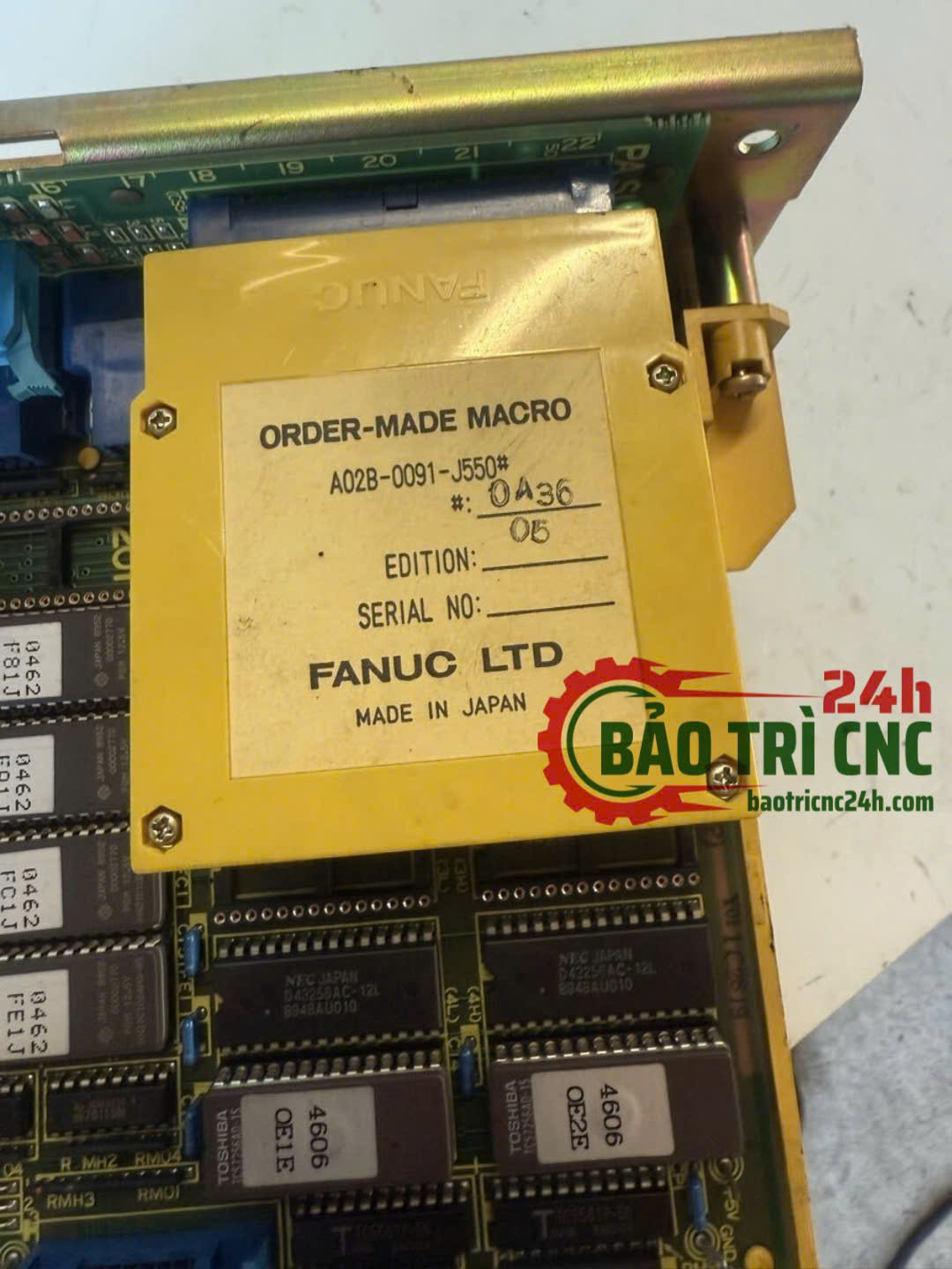 8a571616f1557e0b2744 Main Board Fanuc A02B-0091-J550