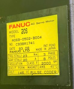 AC SERVO FANUC A06B-0502-B004